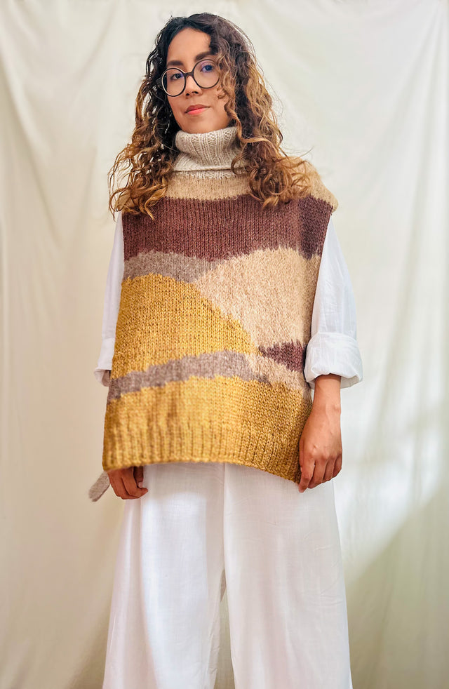 The Crops Poncho by Gladys