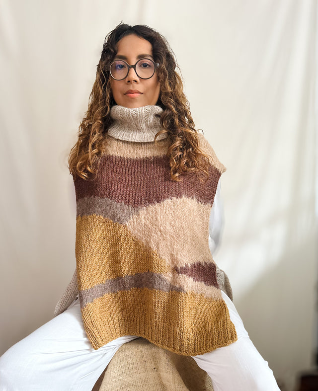 The Crops Poncho by Gladys